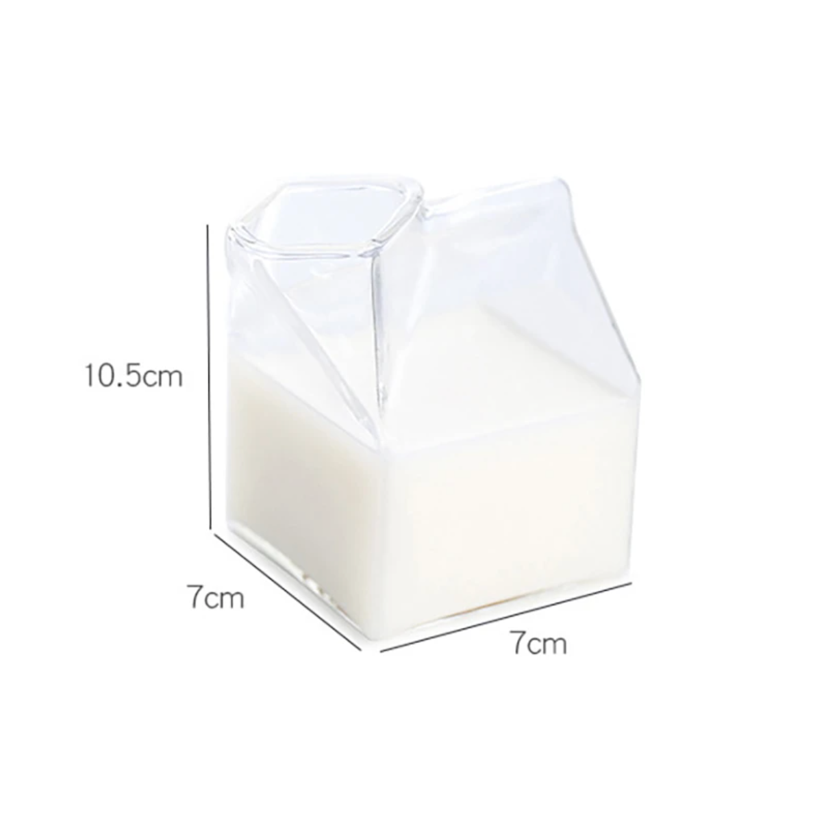 Mini Milk Carton Creamer